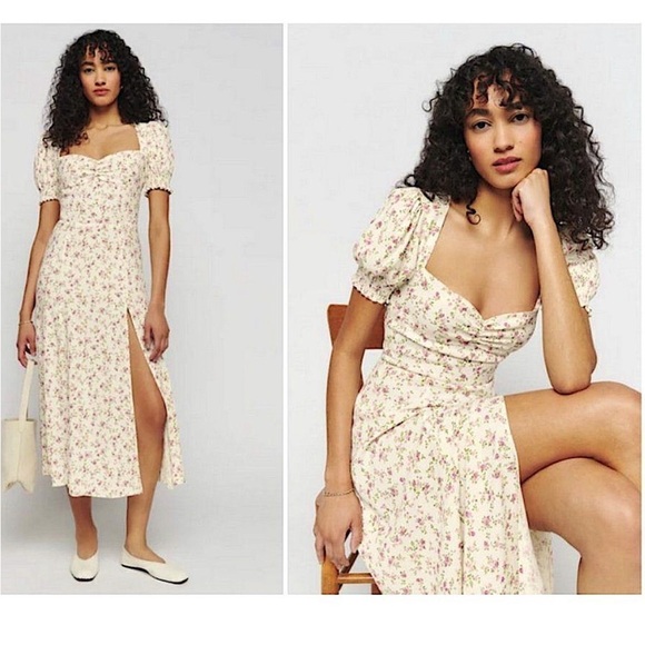 Reformation Lacey Dress Boheme - Picture 15 of 15